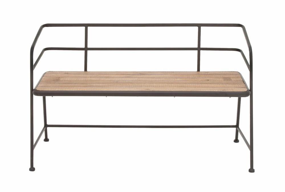 Benches |   45X28 Black Iron Bench Benches Benches