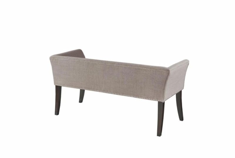 Benches |   50″ Nessa Grey Accent Bench Benches Benches