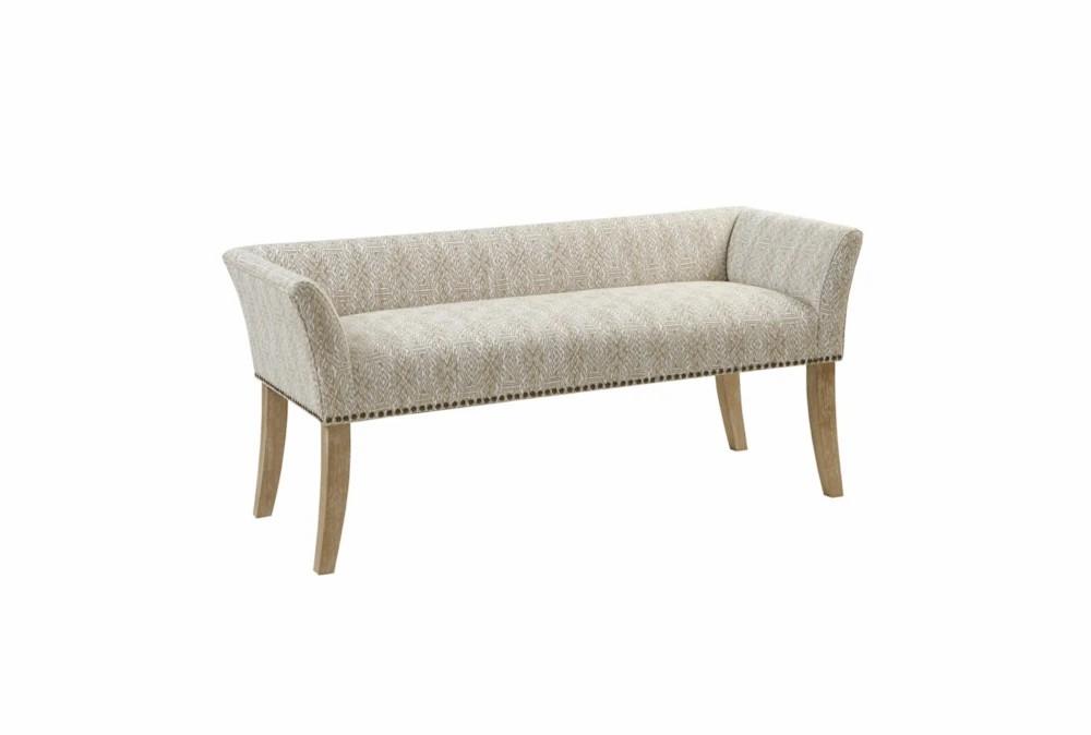 Benches |   50″ Nessa Taupe Multi Accent Bench Benches Benches