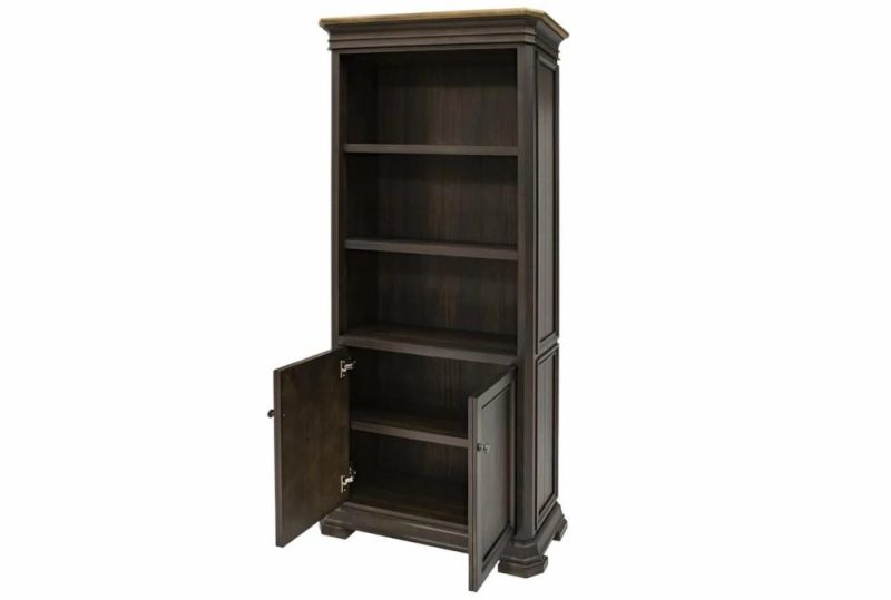 Bookcases |   Brockman 78″ Bookcase With Doors Bookcases Bookcases