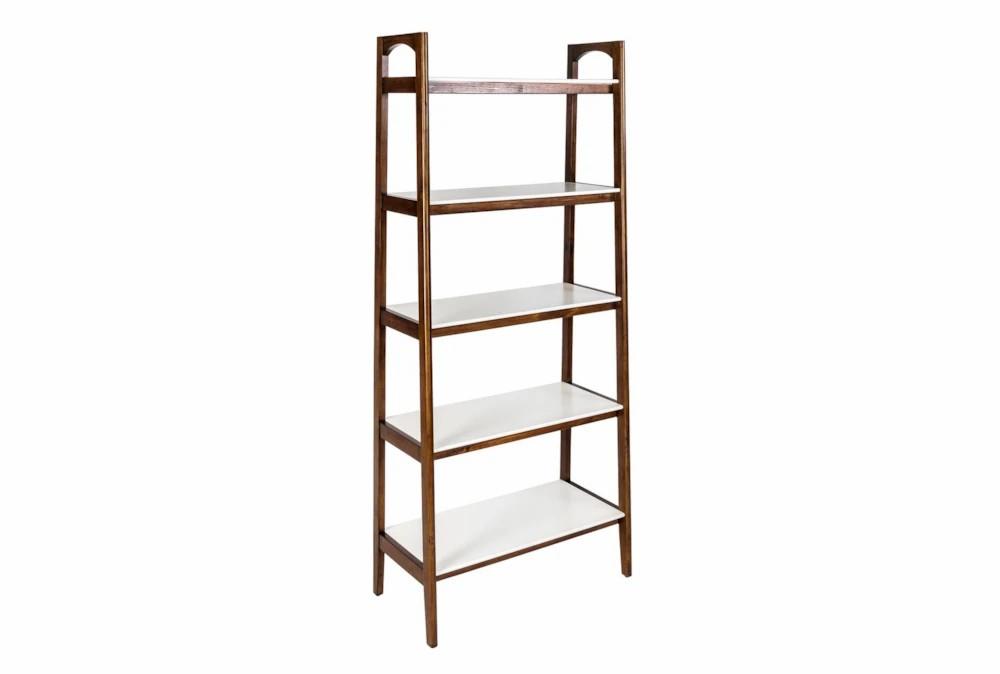 Bookcases |   Porter 73″ Brown + White Etagere Bookcase Bookcases Bookcases