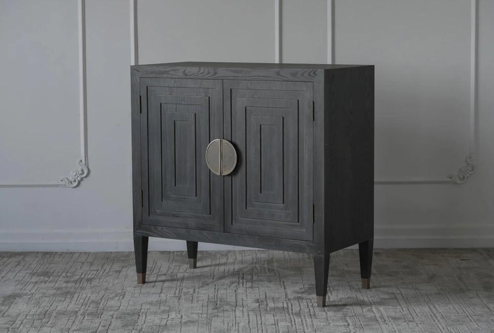 Cabinets + Chests |   Charcoal 2 Door Cabinet Cabinets + Chests Cabinets + Chests