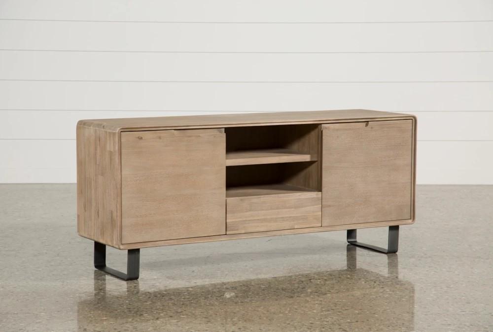 Cabinets + Chests |   Forma Natural 65″ Modern TV Stand Cabinets + Chests Cabinets + Chests