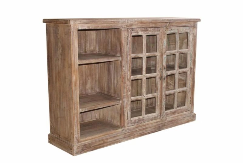 Cabinets + Chests |   Mixed Reclaimed Cabinet With Shelves Cabinets + Chests Cabinets + Chests