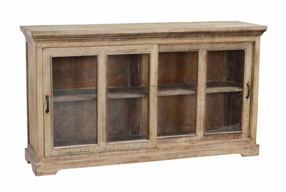 Cabinets + Chests |   Reclaimed Pine 2 Sliding Door Natural Cabinet Cabinets + Chests Cabinets + Chests