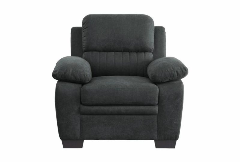 Chairs |   Bryn Dark Grey Fabric Chair Chairs Chairs