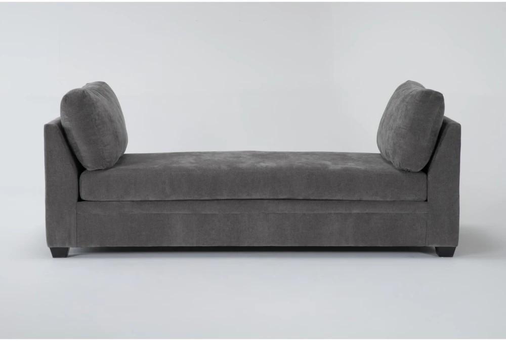 Chaise Lounges |   Bonaterra Charcoal Grey Fabric 87″ Chaise Lounge Chaise Lounges Chaise Lounges