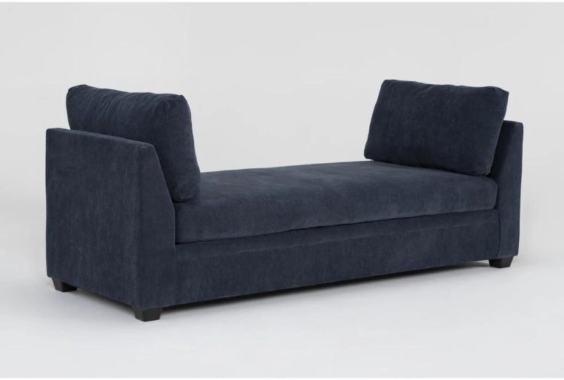 Chaise Lounges |   Bonaterra Midnight Blue Fabric 87″ Chaise Lounge Chaise Lounges Chaise Lounges