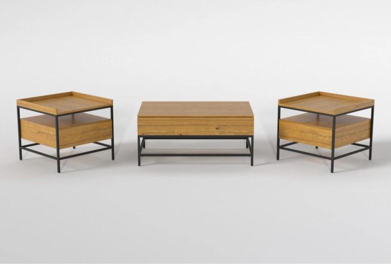 Coffee Tables |   Hollis 3 Piece Coffee Table Set Coffee Tables Coffee Tables