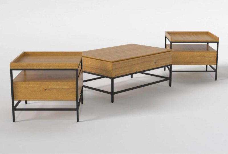 Coffee Tables |   Hollis 3 Piece Coffee Table Set Coffee Tables Coffee Tables