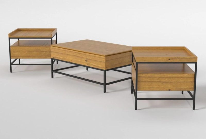 Coffee Tables |   Hollis 3 Piece Coffee Table Set Coffee Tables Coffee Tables