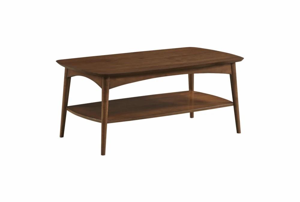 Coffee Tables |   Nelson Walnut Brown Rectangle Coffee Table Coffee Tables Coffee Tables