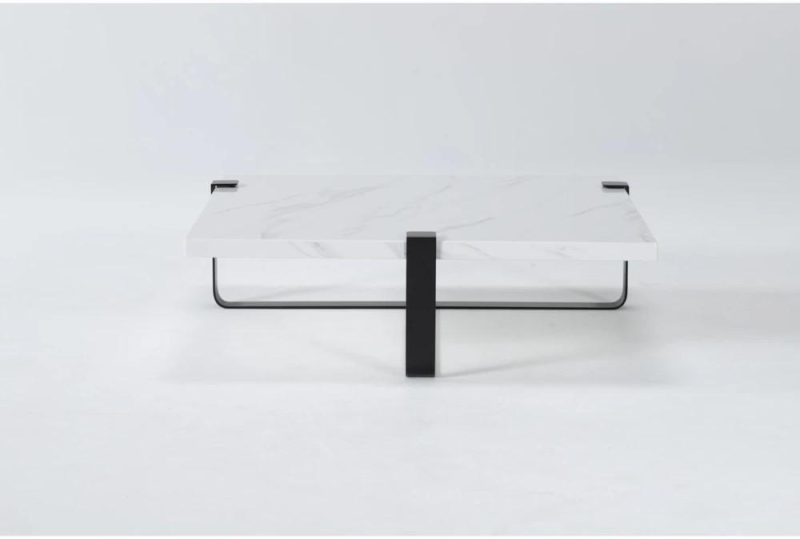 Coffee Tables |   Palais Marble Square Coffee Table By Nate Berkus + Jeremiah Brent Coffee Tables Coffee Tables