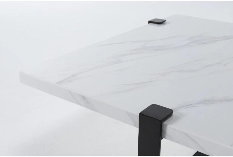 Coffee Tables |   Palais Marble Square Coffee Table By Nate Berkus + Jeremiah Brent Coffee Tables Coffee Tables