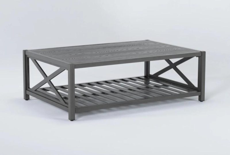 Coffee Tables |   Sanibel Grey Rectangle Outdoor Coffee Table Coffee Tables Coffee Tables