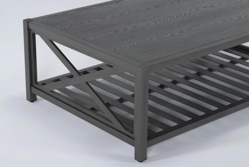 Coffee Tables |   Sanibel Grey Rectangle Outdoor Coffee Table Coffee Tables Coffee Tables