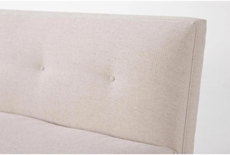 Daybeds |   Holden 51″ Fabric Beige Chenille VI Settee Daybeds Daybeds