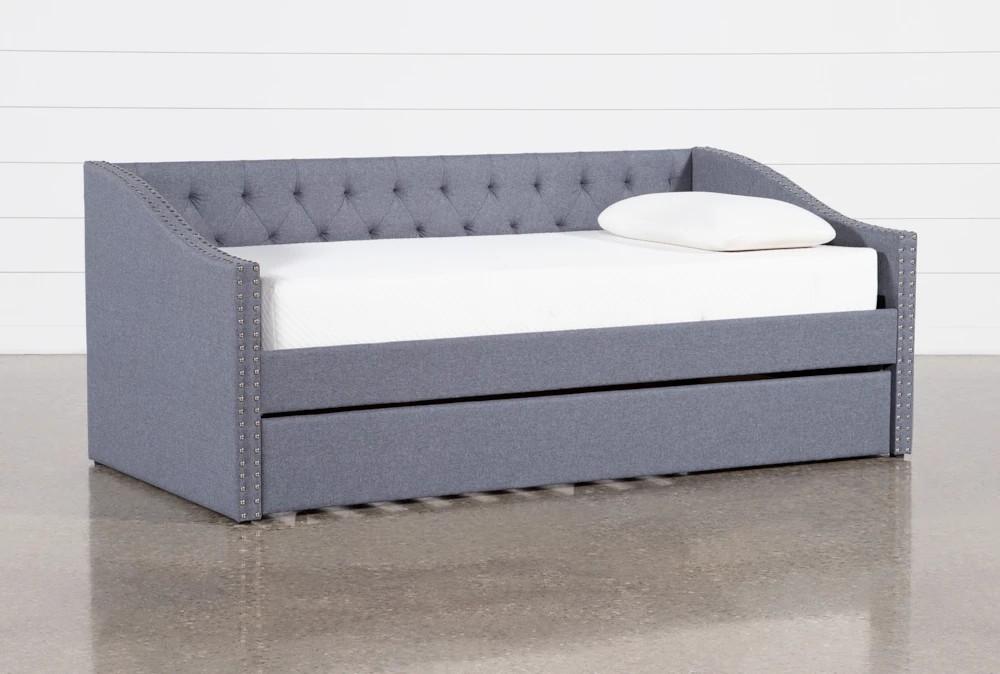 Daybeds |   Loretta Upholstered Daybed With Trundle Daybeds Daybeds