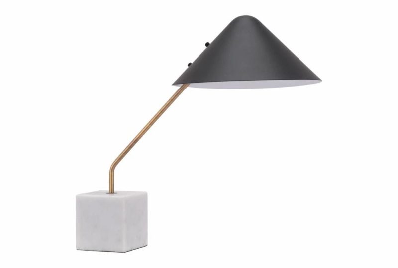 Desk Lamps |   21 Inch Black Conical Shade Task Table Lamp Desk Lamps Desk Lamps