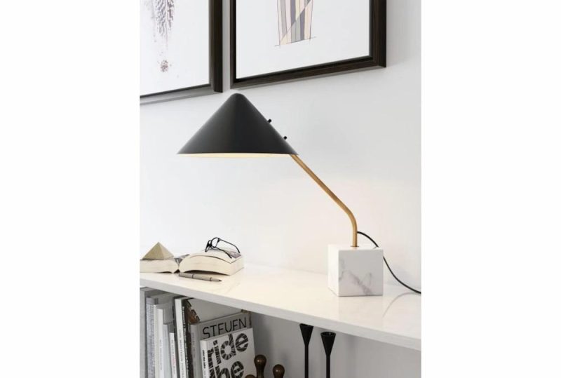 Desk Lamps |   21 Inch Black Conical Shade Task Table Lamp Desk Lamps Desk Lamps