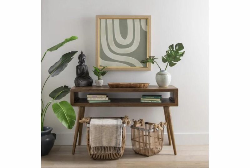 Entryway Furniture |   Dakota 48″ Natural Entryway Console Table Entryway Furniture Entryway Furniture