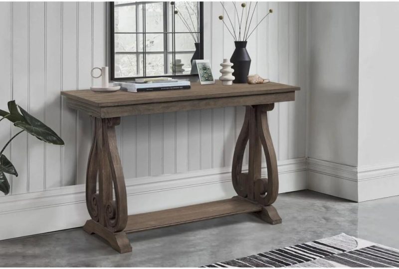 Entryway Furniture |   Lex 48″ Brown Entryway Console Table Entryway Furniture Entryway Furniture