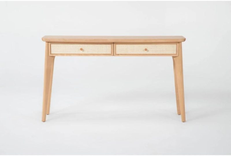 Entryway Furniture |   Mariko 52″ Natural Entryway Console Table Entryway Furniture Entryway Furniture