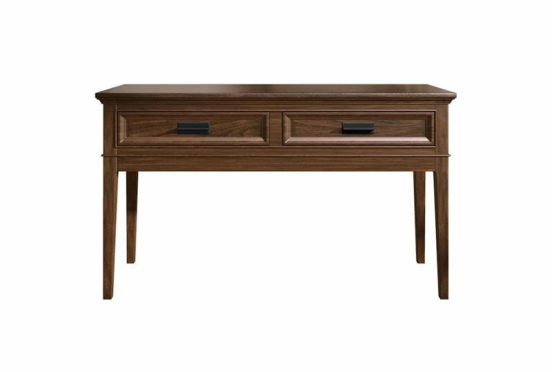 Entryway Furniture |   Rav 52″ Brown Entryway Console Table With Drawers Entryway Furniture Entryway Furniture