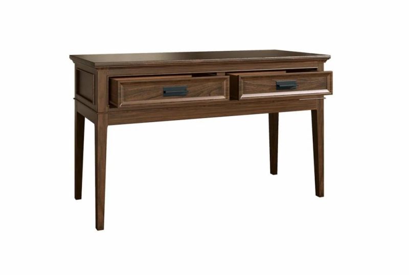 Entryway Furniture |   Rav 52″ Brown Entryway Console Table With Drawers Entryway Furniture Entryway Furniture