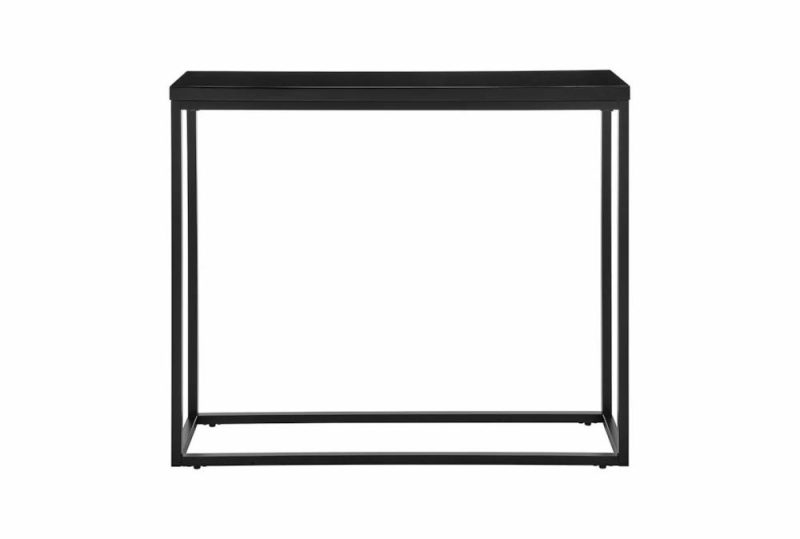 Entryway Furniture |   Riley 35″ Black High Gloss Entryway Console Table Entryway Furniture Entryway Furniture