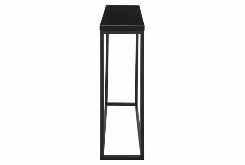 Entryway Furniture |   Riley 35″ Black High Gloss Entryway Console Table Entryway Furniture Entryway Furniture