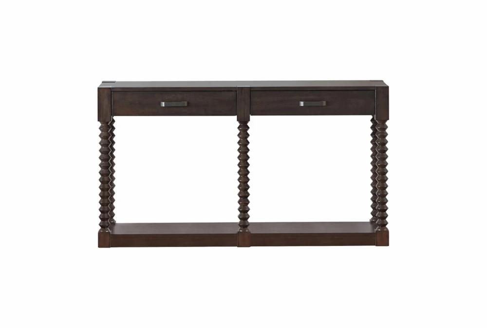 Entryway Furniture |   Santiago 54″ Brown Entryway Console Table Entryway Furniture Entryway Furniture