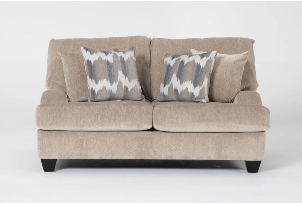 Loveseats |   Sierra Foam IV Fabric Chenille Loveseat Living Room Loveseats