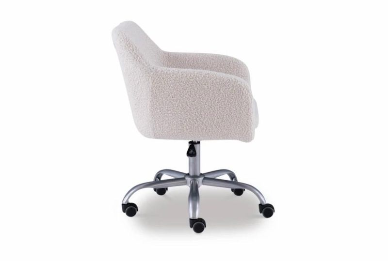 Office Chairs |   Baden Sherpa Rolling Office Desk Chair Gaming Chairs Gaming Chairs