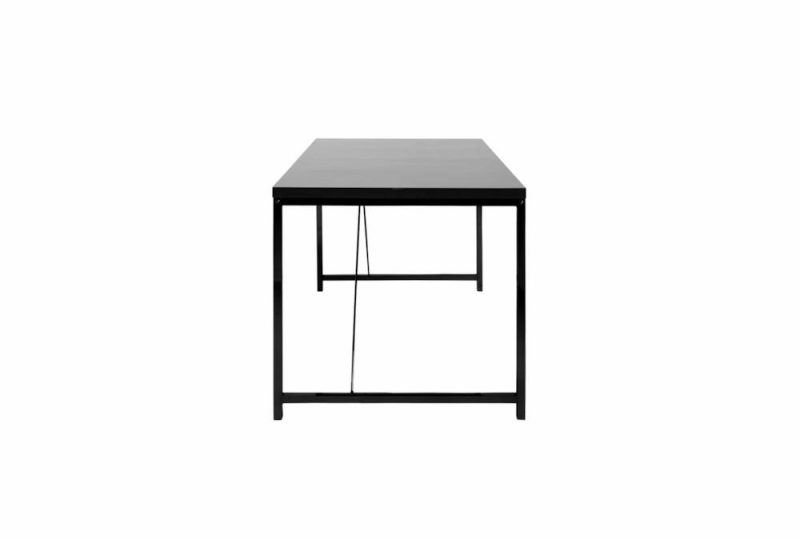 Office Desks |   Corinth Black 47″ Writing Desk Gaming Furniture Gaming Furniture