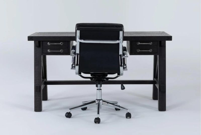 Office Sets |   Jaxon Desk + Moby Black Low Back Rolling Office Chair Home Office Office Sets