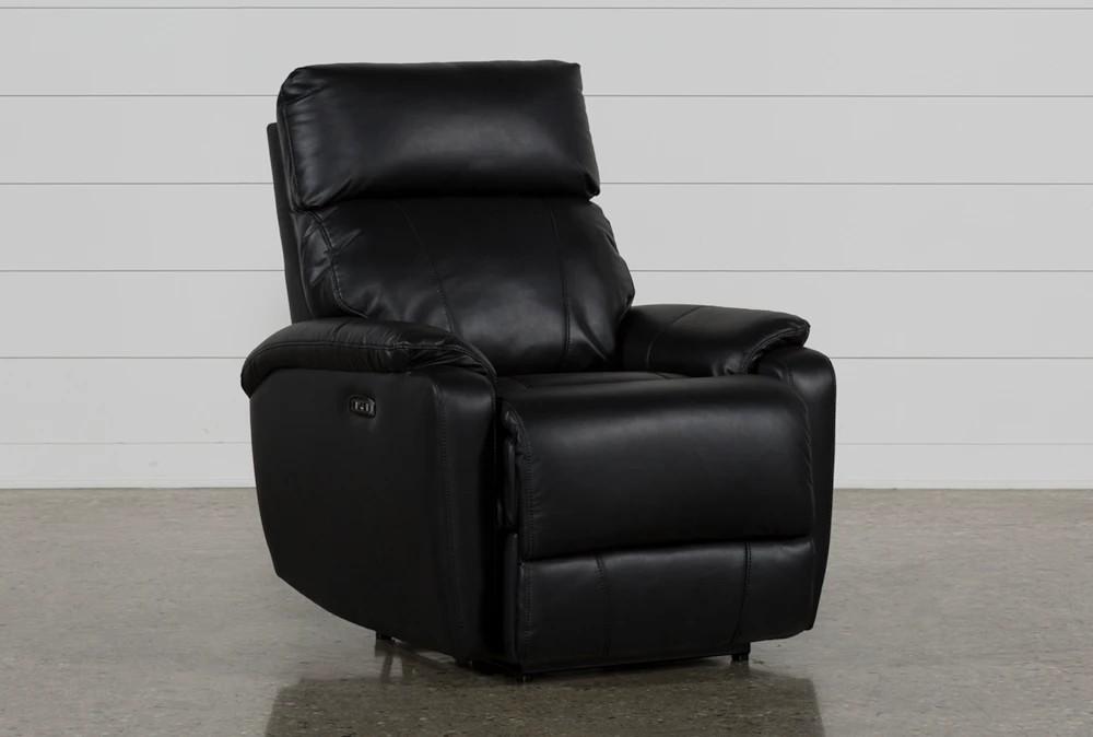 Recliners |   Connie Midnight Black Power Wallaway Recliner with Power Headrest & USB Living Room Recliners