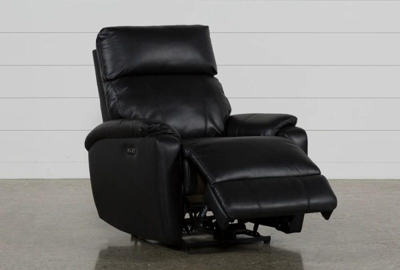 Recliners |   Connie Midnight Black Power Wallaway Recliner with Power Headrest & USB Living Room Recliners