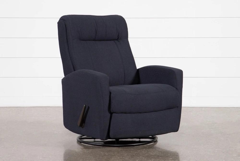 Recliners |   Dale IV Fabric Swivel Glider Recliner Living Room Recliners