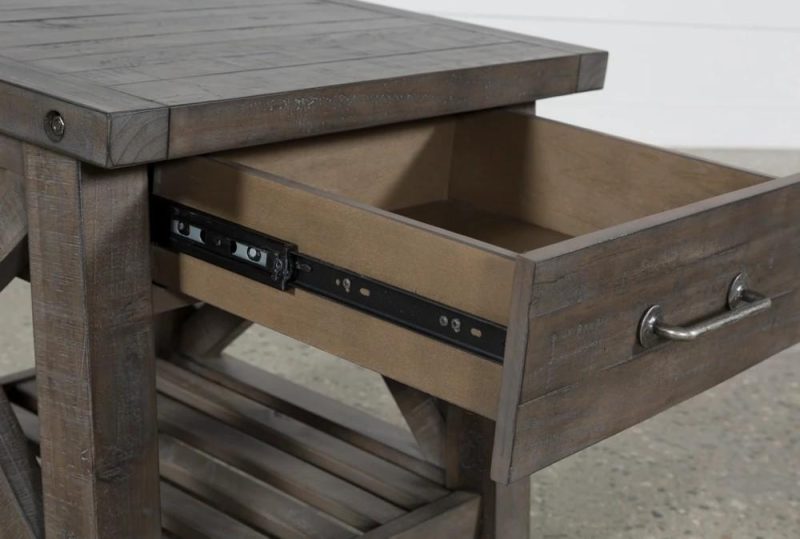 Side + Console Tables |   Jaxon Grey End Table Living Room Side + Console Tables