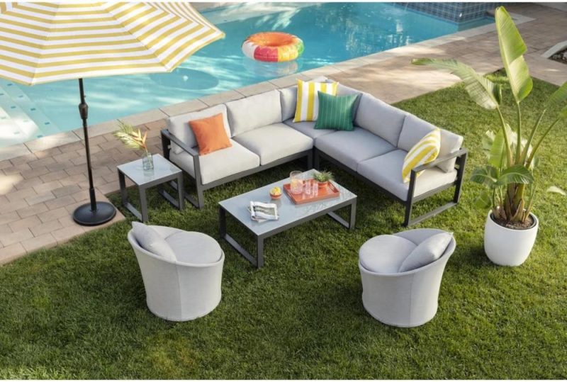 Side + Console Tables |   Ravelo Outdoor End Table Living Room Side + Console Tables