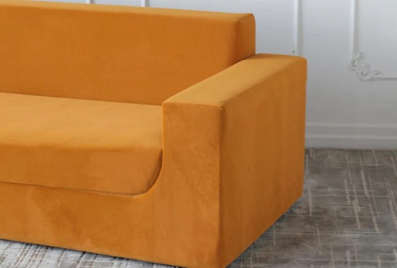 Sofas |   Toffee Velvet Sofa Living Room Sofas