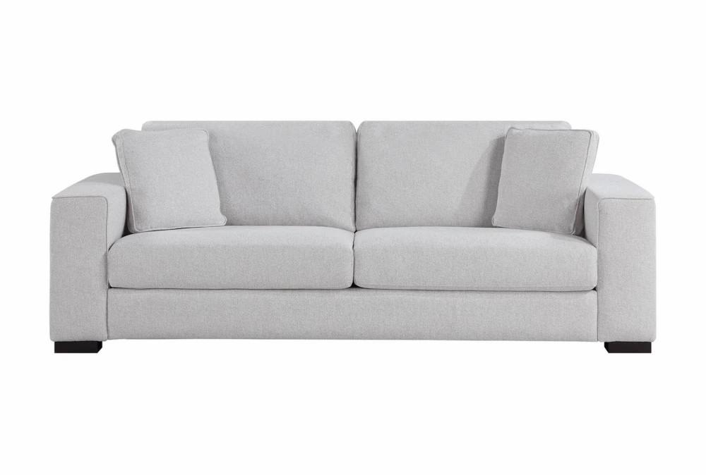 Sofas |   Tolley Grey Fabric 90″ Sofa Living Room Sofas