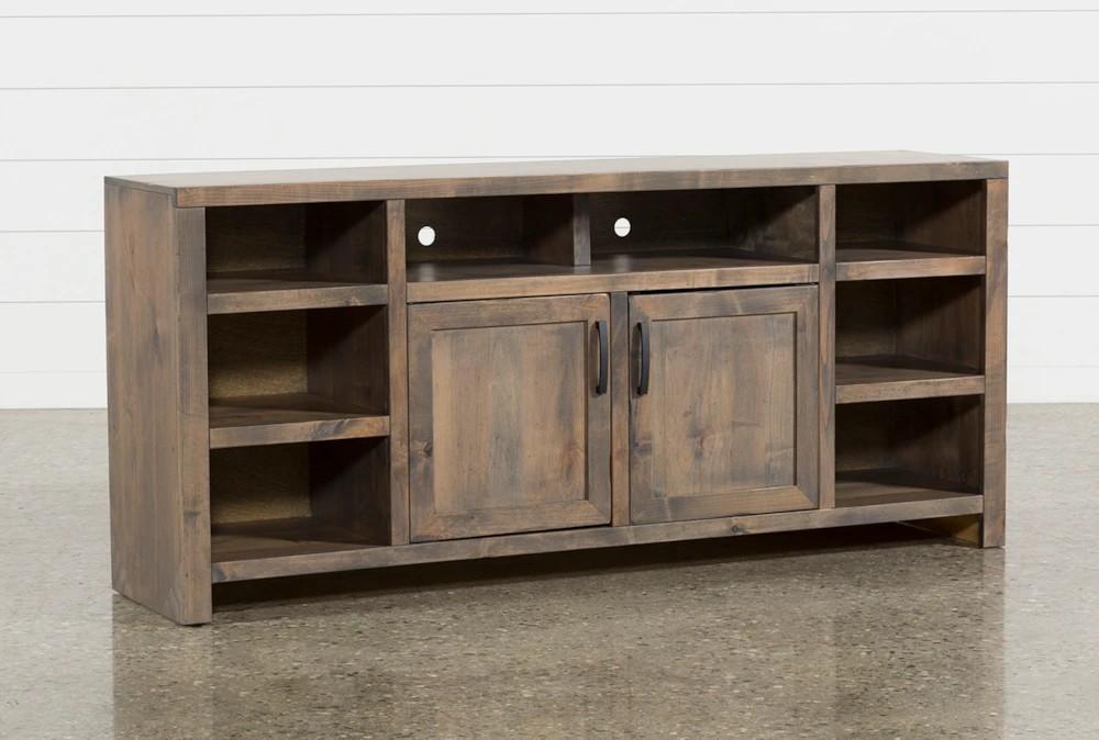 Tv Stands + Media Storage |   Ducar Brown 74″ Rustic TV Stand Living Room Tv Stands + Media Storage