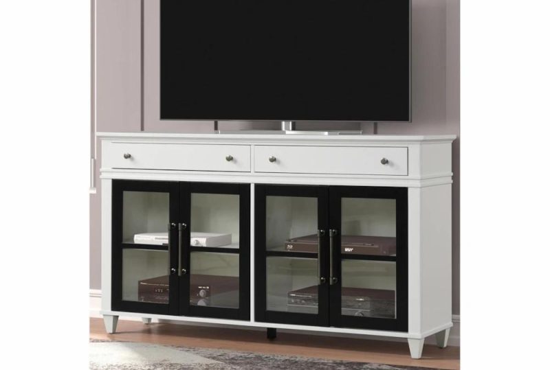 Tv Stands + Media Storage |   Gatehouse 68″ Rustic Tv Stand With 4 Doors + 2 Drawers Living Room Tv Stands + Media Storage