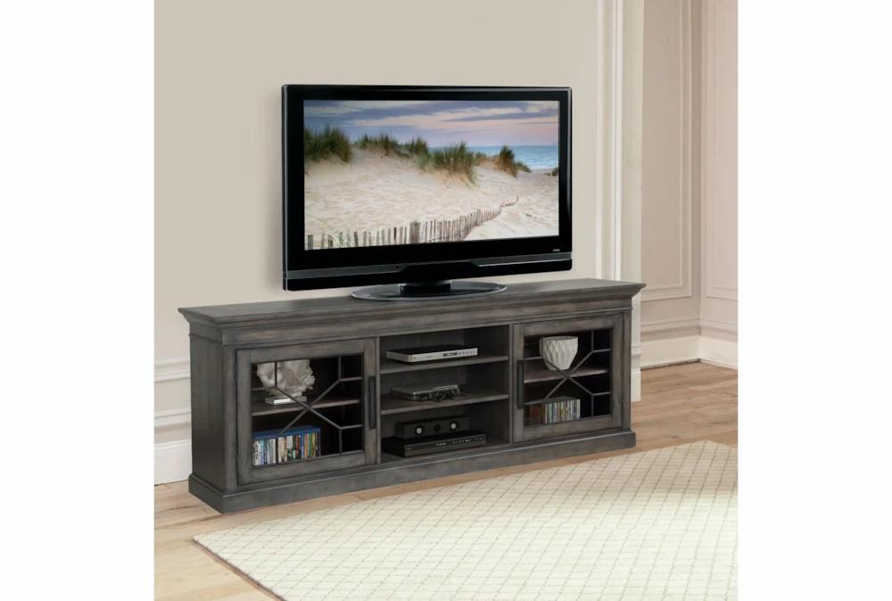 Tv Stands + Media Storage |   Merlin Grey 92″ Traditional Tv Stand Living Room Tv Stands + Media Storage