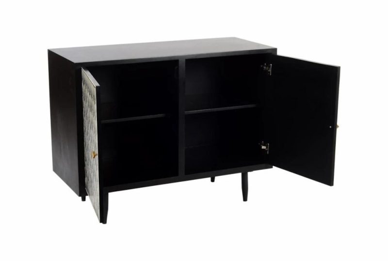 Cabinets + Chests |   Black Bone Inlay Cabinet Cabinets + Chests Cabinets + Chests