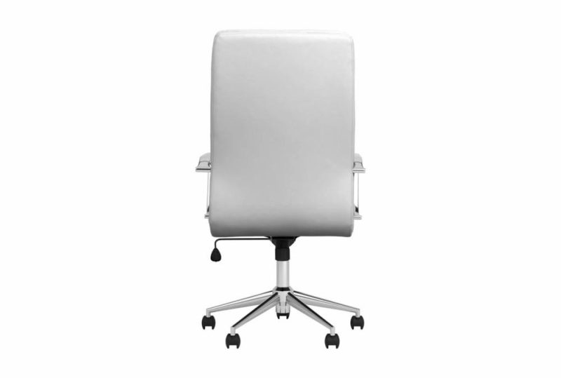 Gaming Furniture |   Corral White High Back Upholstered Office Chair Gaming Furniture Gaming Furniture